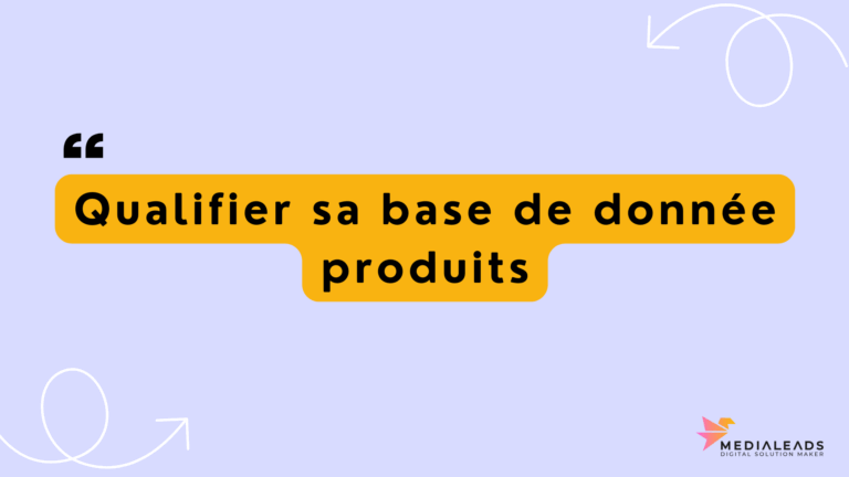 base de données produits