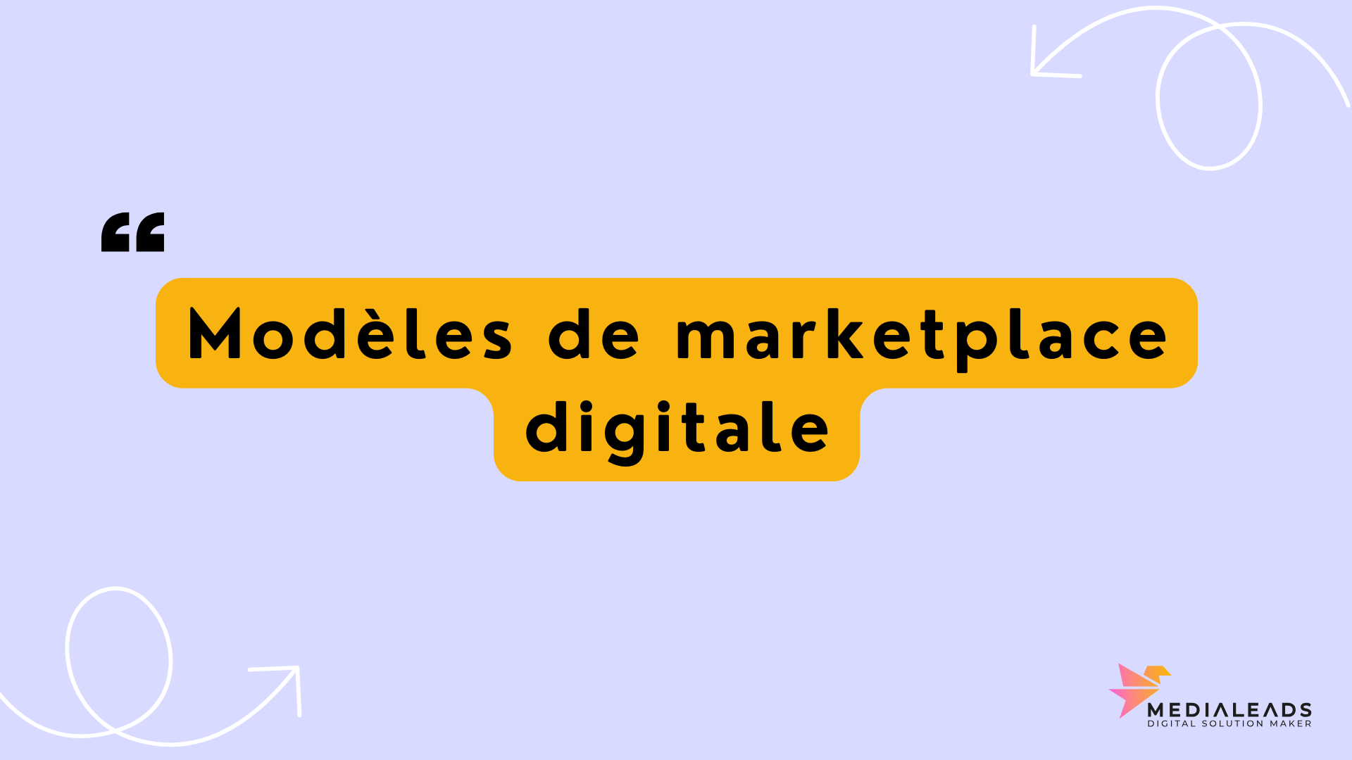 modèle marketplace